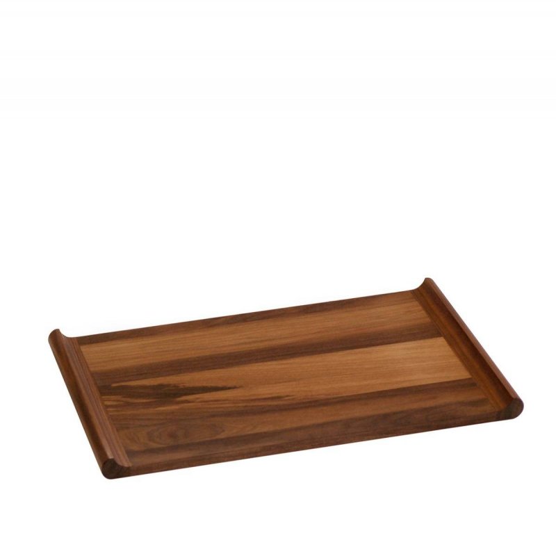 Ξύλινη επιφάνεια σερβιρίσματος Craster Large Walnut Canapé Plinth