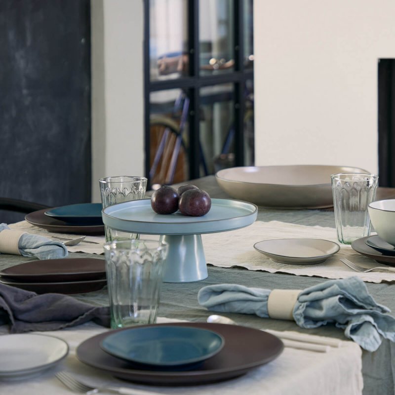 Σταντ Κέϊκ 27cm Costa Nova Stacked Organic Sky