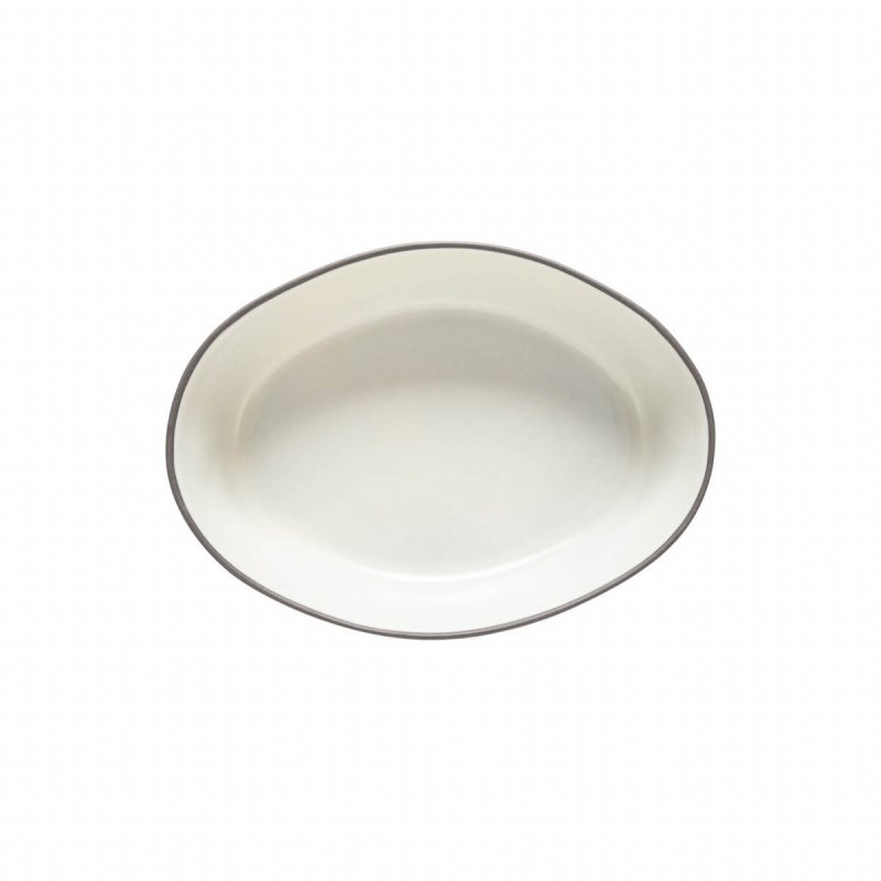 Oval Baker 26cm Costa Nova Stacked Organic Salt