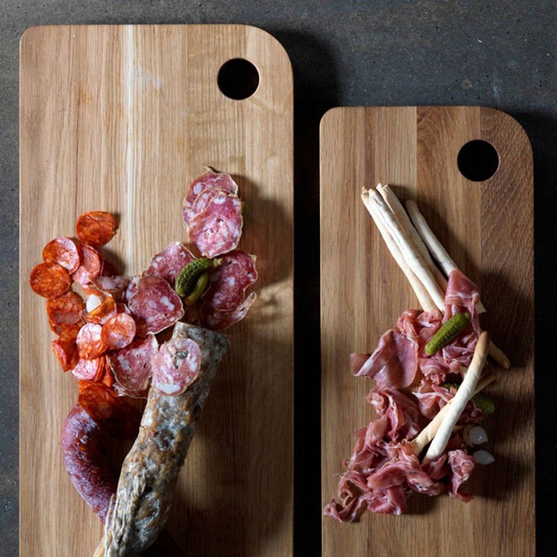 Ξύλινο πλατό ορθ.35cm Craster Cicchetti Small Rectangular Oak 