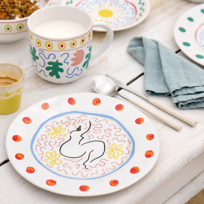 Πιάτο Ρηχό 22cm Costa Nova Summer Bliss lady