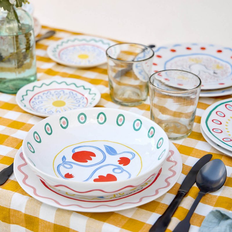 Πιάτο Βαθύ 25cm Costa Nova Summer Bliss tulip