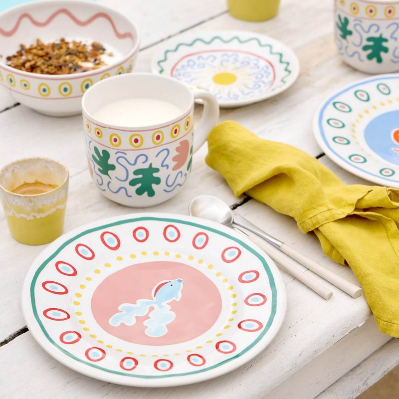 Κούπα με λαβή 490ml Costa Nova Summer Bliss 