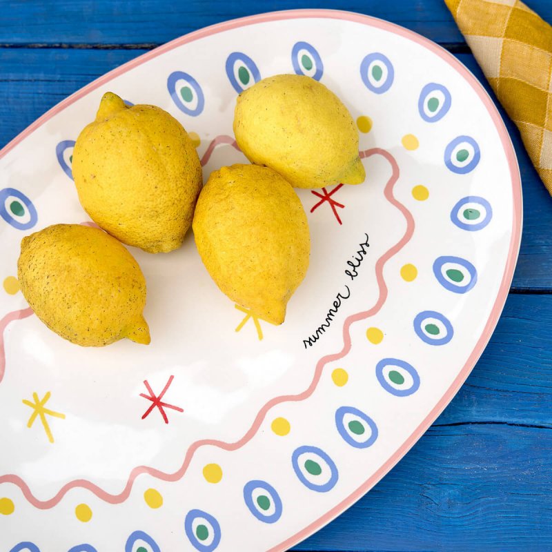 Πιατέλα Οβάλ 45cm Costa Nova Summer Bliss