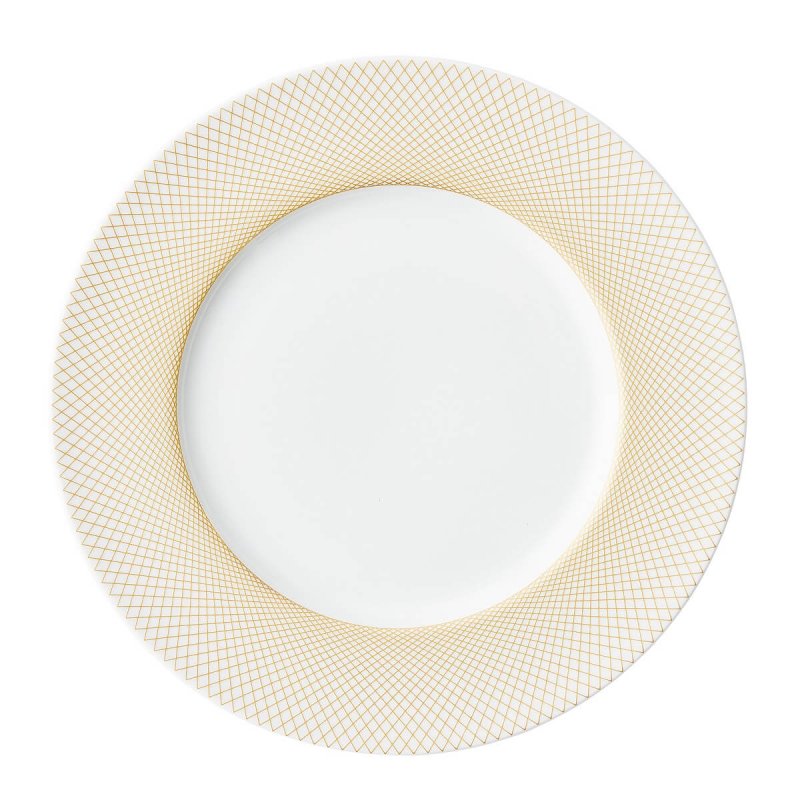 Dinner Plate 28,5cm Degrenne Graphique Classique Doré