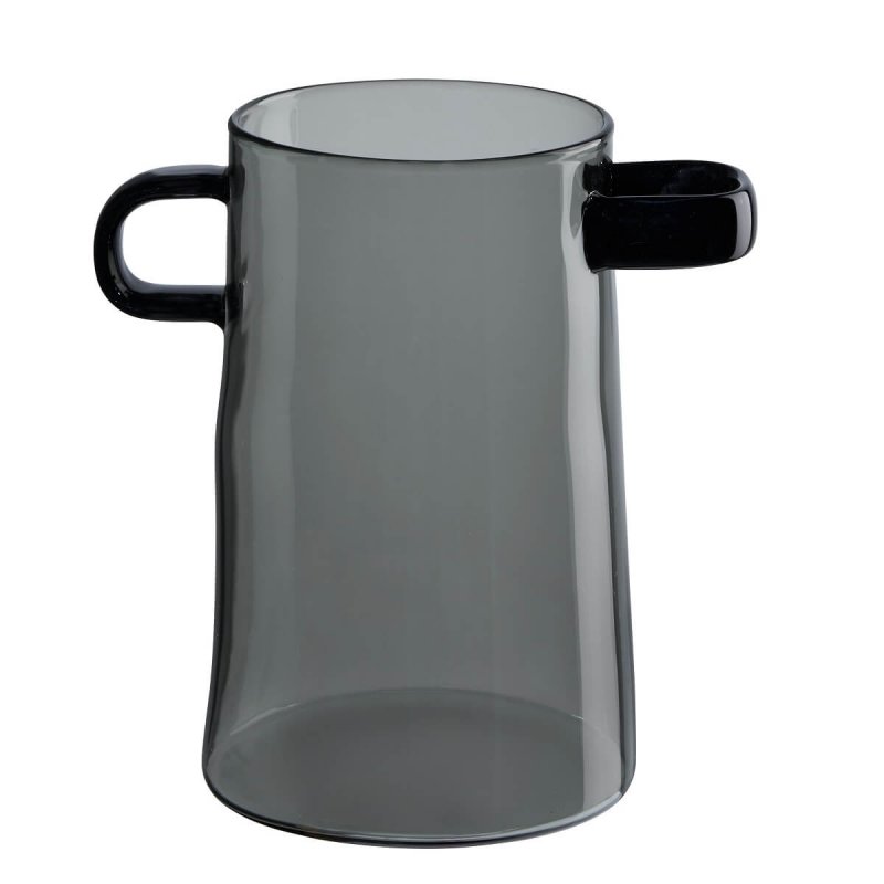 Vase Glass 17cm Asa Rayu Grey