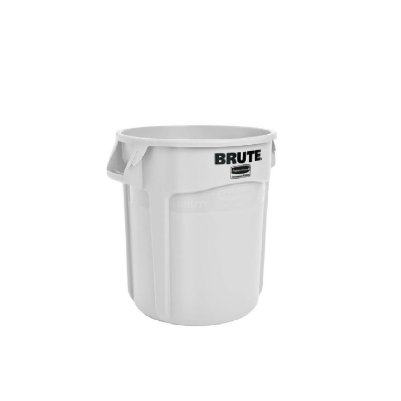 Κάδος Στρογγυλός 76L Rubbermaid Vented BRUTE® White