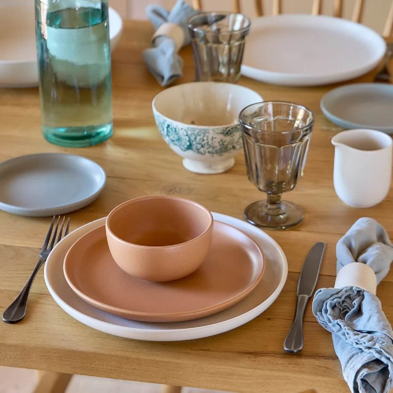 Πιάτο Ρηχό 23cm Costa Nova Pacifica Terracotta 