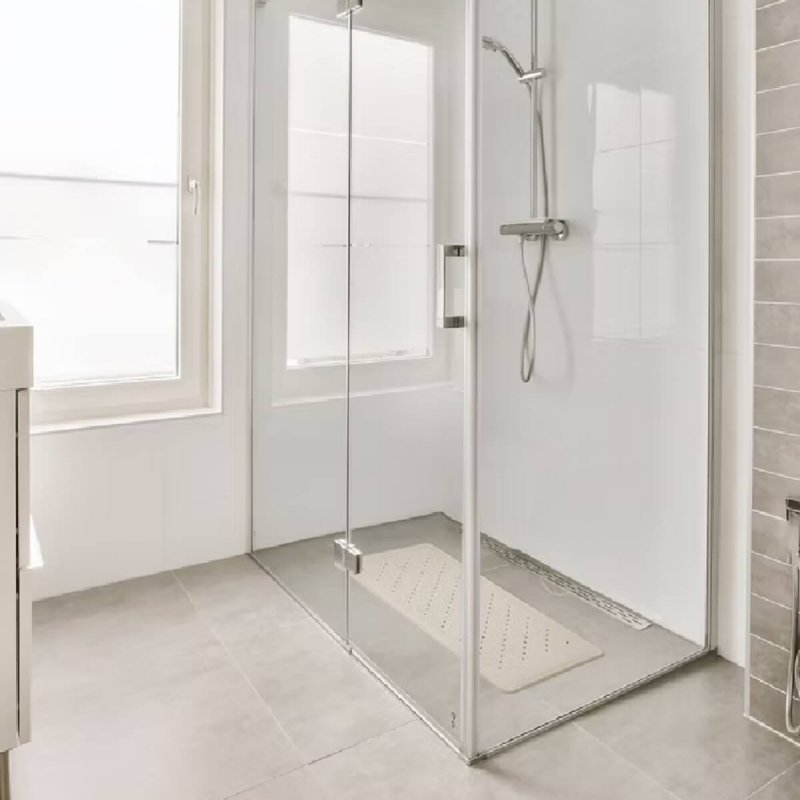Πατάκι μπάνιου αντιολισθητικό Corby of Windsor Dover SPA0006 Rubber White 