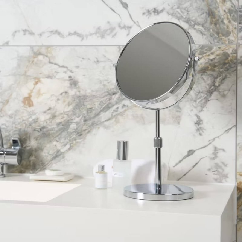 Καθρέπτης Επιτοίχιος Φωτιζόμενος 5x Corby of Windsor Winchester Chrome finish  