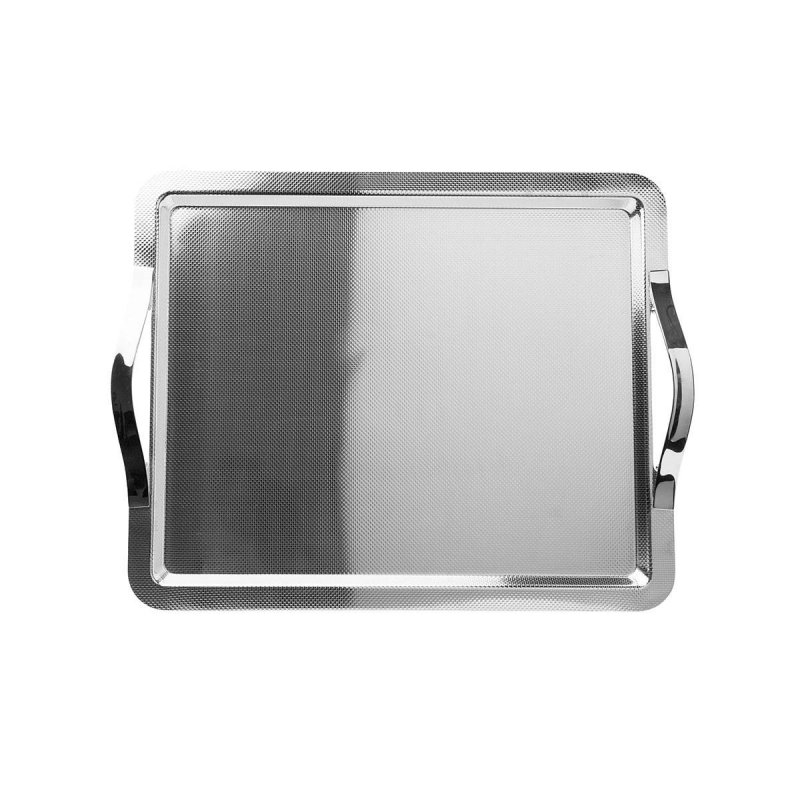  Δίσκος Aνοξείδωτος με λαβές 65x53cm Degrenne Newport Cubique 