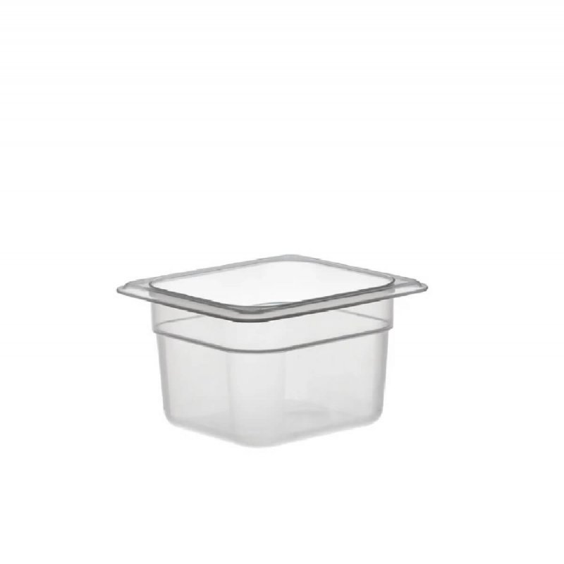 Food Pan Cambro PP Translucent (BPA free) 1/6GN-100mm