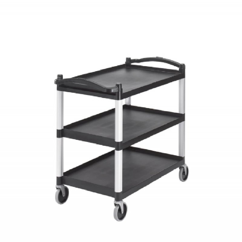 Τρόλεϊ Πλαστικό 3 Ράφια Cambro KD Large - Black