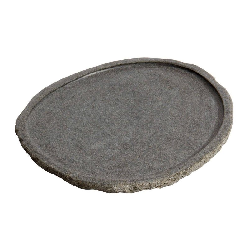 Πλατό οβάλ 40cm Muubs Valley Riverstone Grey