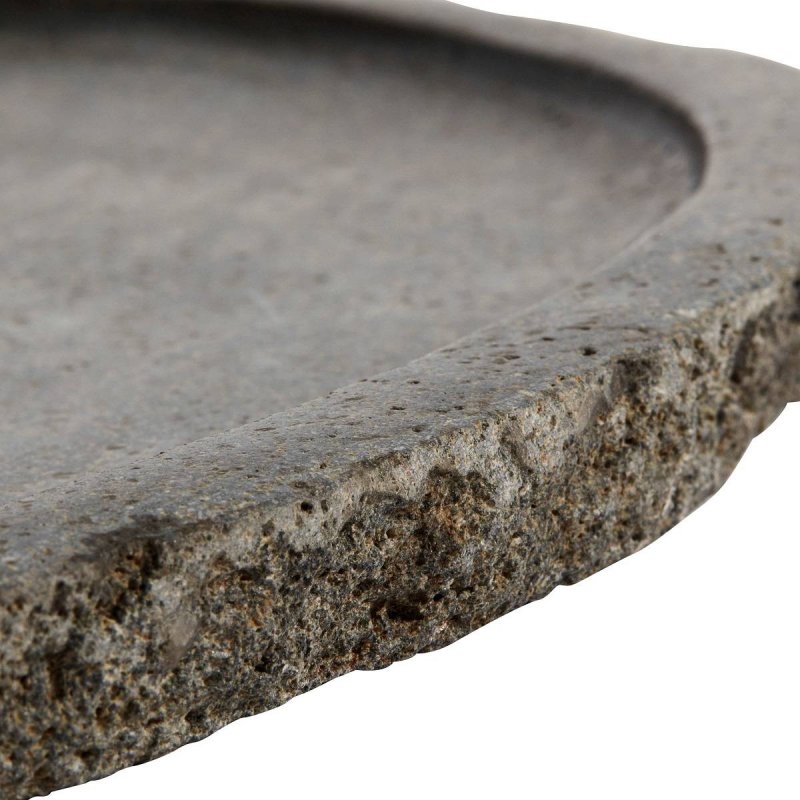 Πλατό οβάλ 40cm Muubs Valley Riverstone Grey