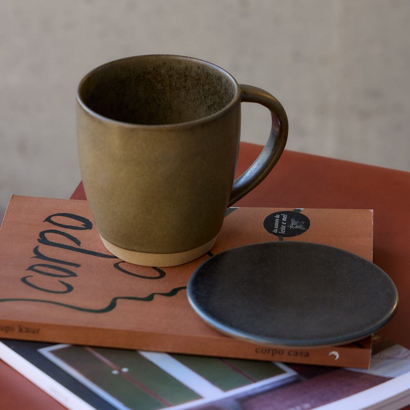 Mug 440ml Costa Nova Arenito Ecogres® Olive Green