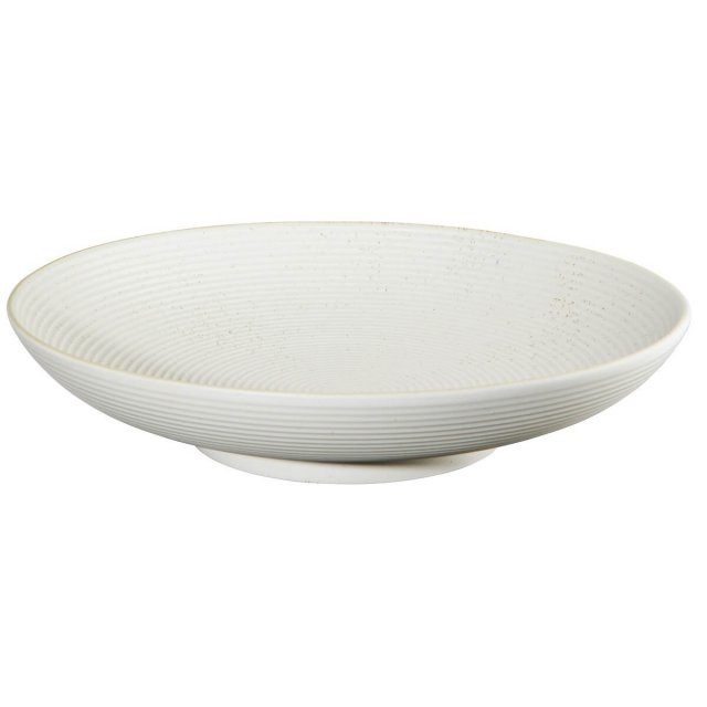 Bowl / Centerpiece Stoneware 35cm Asa Selection Japandi Soft Shell