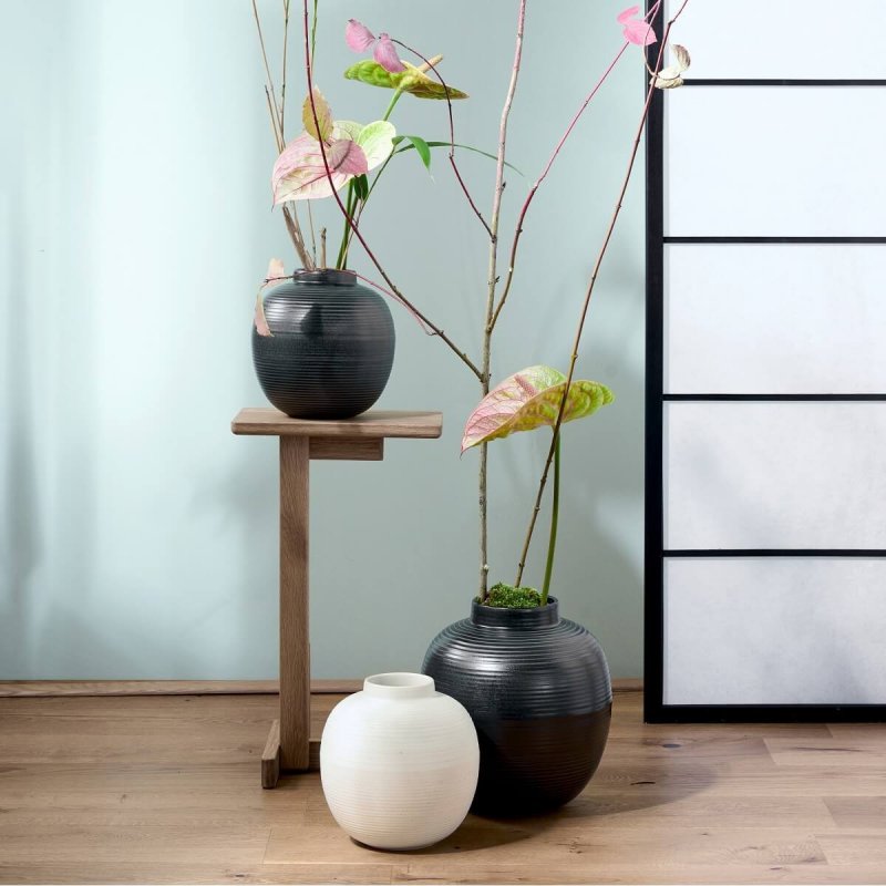 Vase Stoneware 22cm Asa Selection Japandi Soft Shell