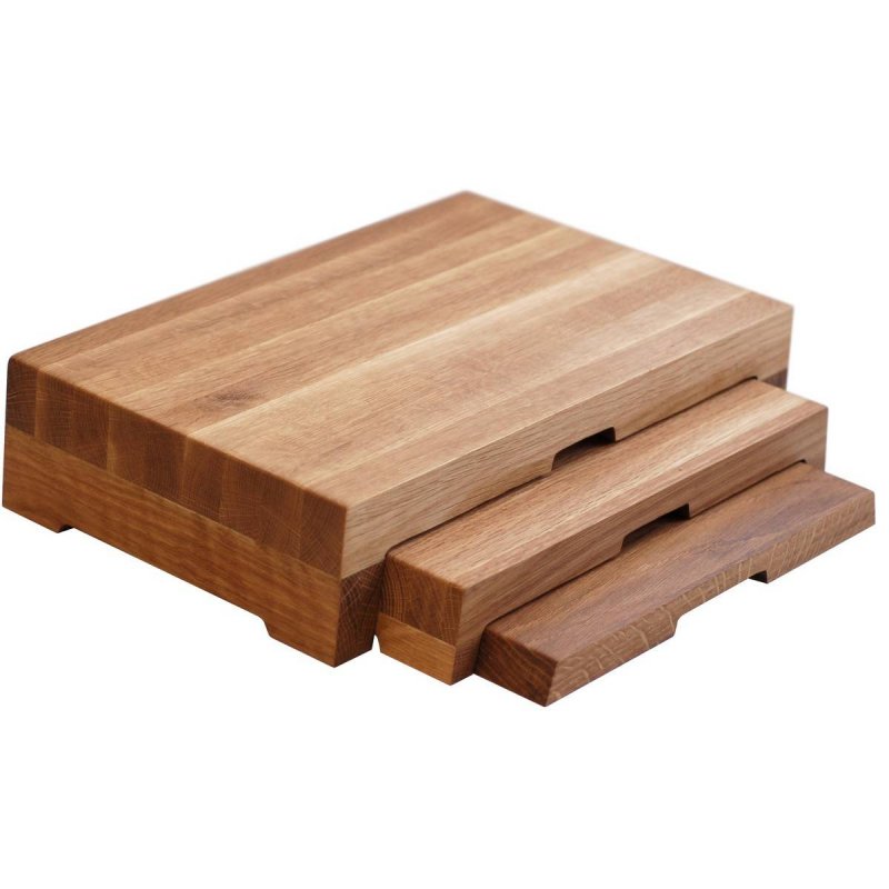 Riser 3 Επιπέδων Ξύλινο Craster Patisserie Three Step Oak