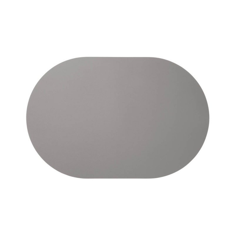 Σουπλά Leather Optic Fine Asa Selection Oval 49,5x33cm Black