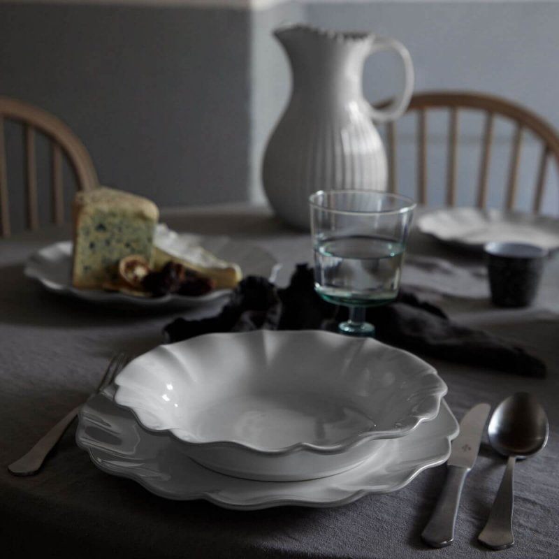 Dinner plate 28cm Costa Nova Rosa White 