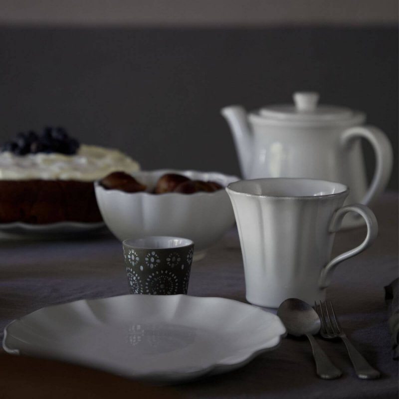Salad/dessert plate 22cm Costa Nova Rosa White
