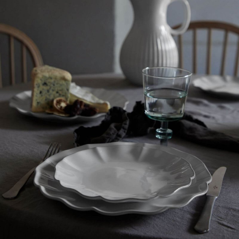 Salad/dessert plate 22cm Costa Nova Rosa White