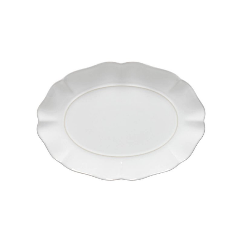 Oval platter 30cm Costa Nova Rosa White