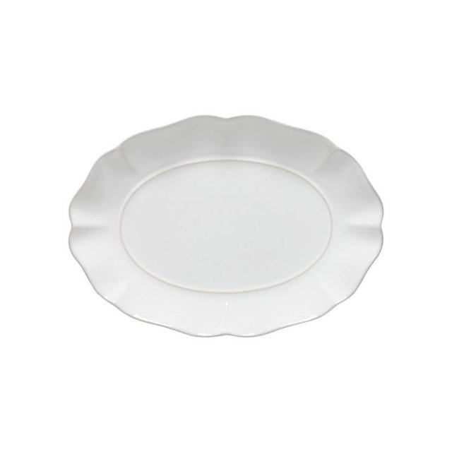 Oval platter 30cm Costa Nova Rosa White