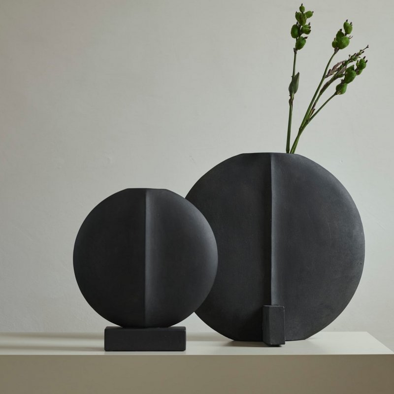 Βάζο Κεραμικό 101 Copenhagen 34 cm Guggenheim Mini - Coffee