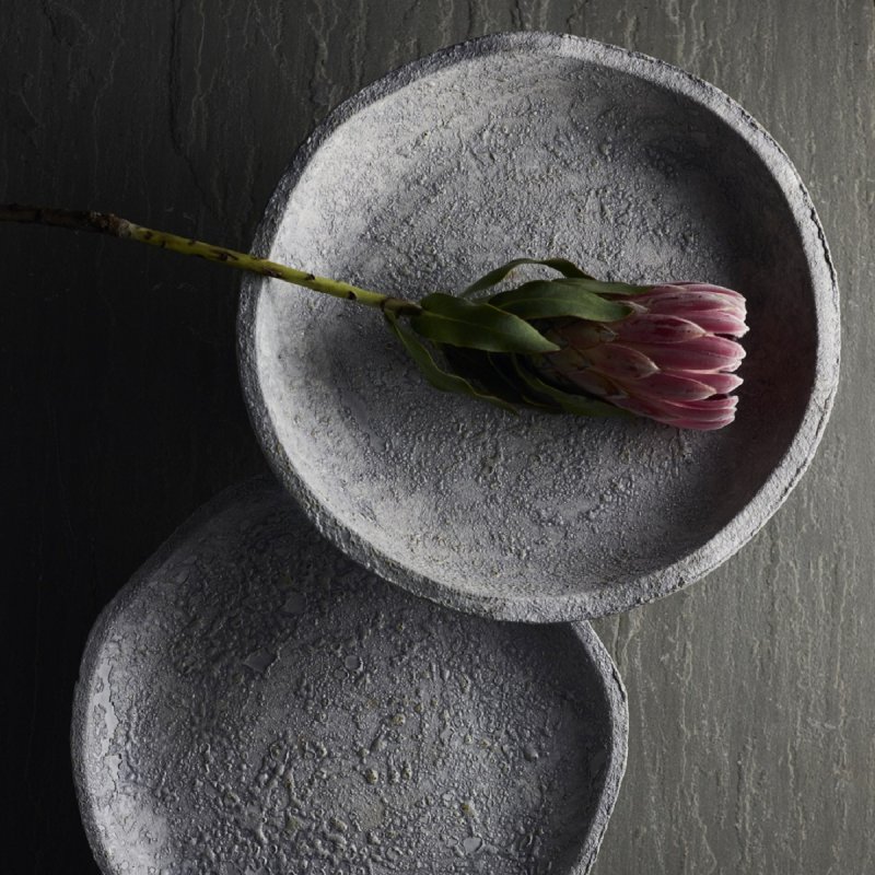 Bowl / Centerpiece 34cm Muubs Luna M Terracotta - Grey