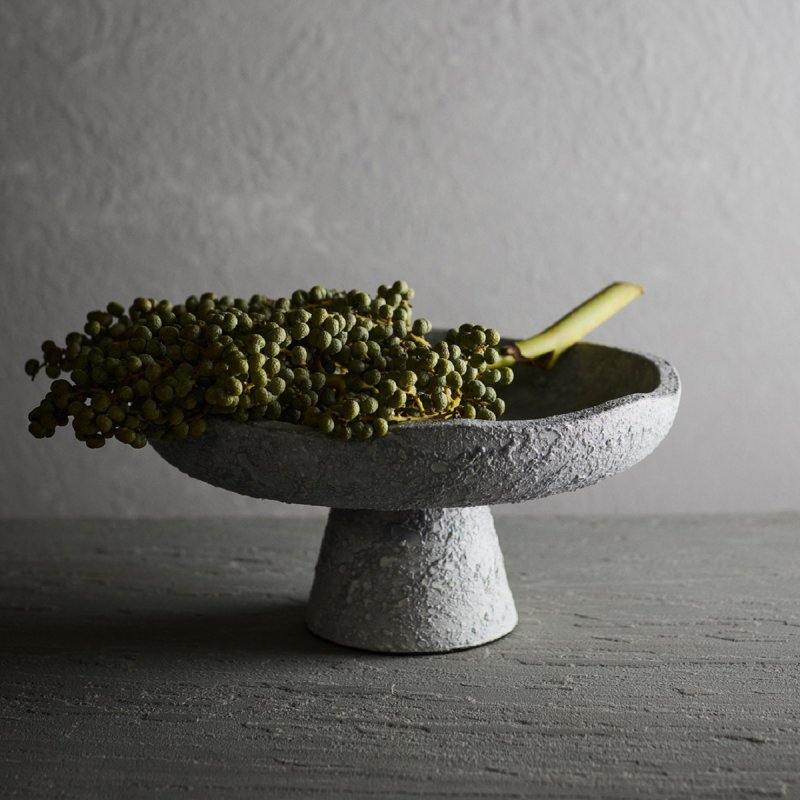 Bowl / Centerpiece 34cm Muubs Luna M Terracotta - Grey