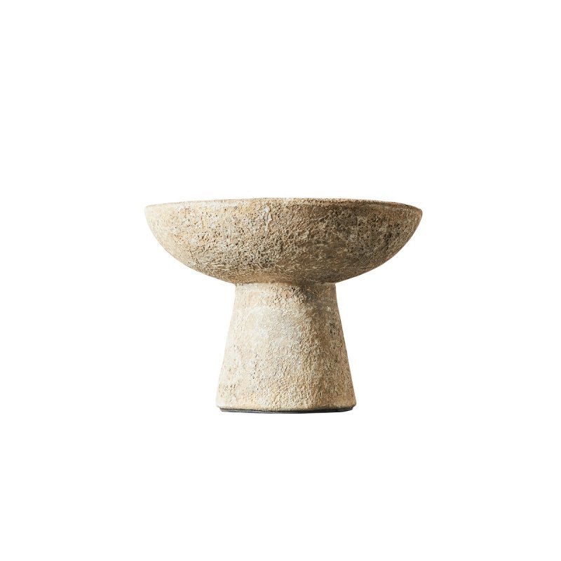 Bowl / Centerpiece 21,5cm Muubs Eris Terracotta - Rustic sand