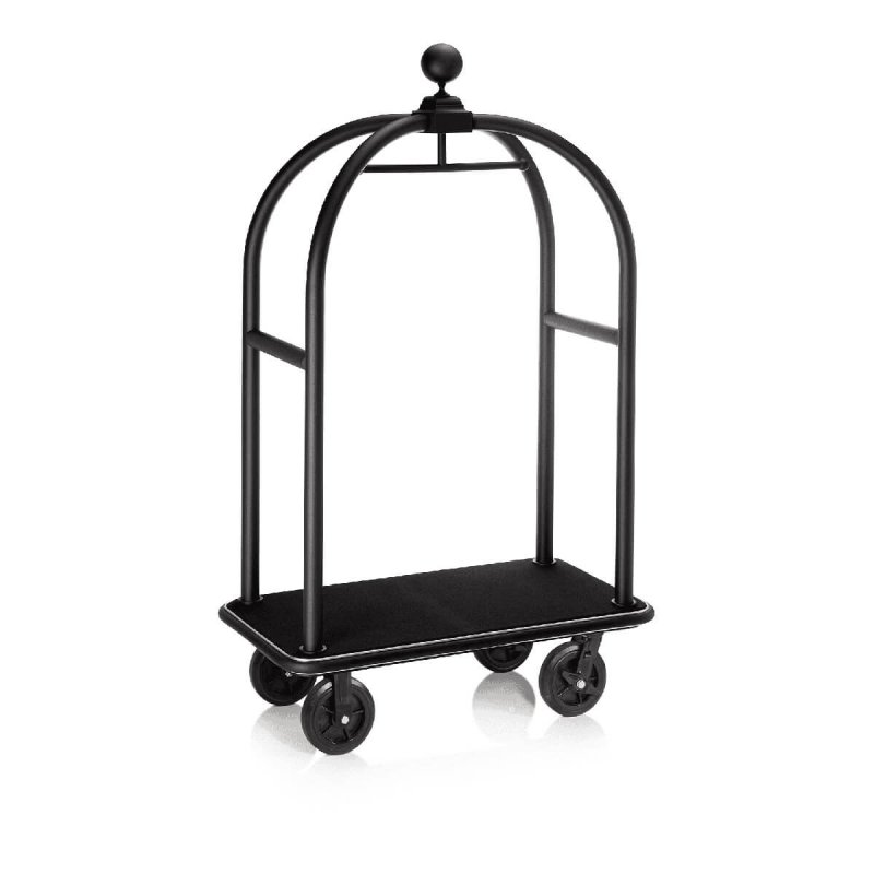 Τρόλεϊ Βαλιτσών Was Birdcage Black 113x62x191cm