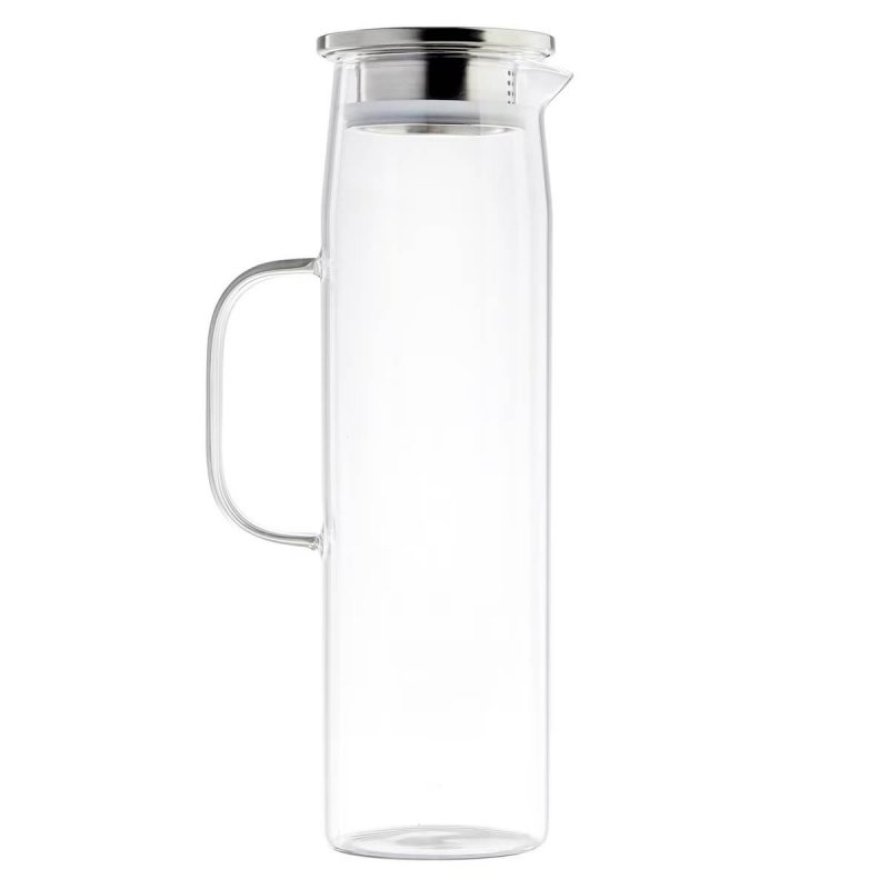 Κανάτα Γυάλινη 1,5 L με Ανοξείδωτο Καπάκι Tablecraft